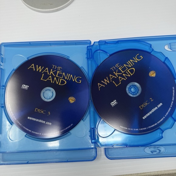 The Awakening Land 1978 TV Mini Series Blu Ray Set Three Discs Warner Brother - Picture 4 of 4